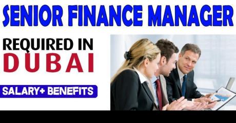 Senior Finance Manager Required in Dubai