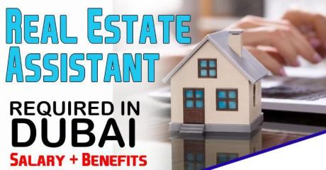 Real Estate Assistant Required in Dubai