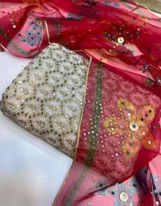 AED 195, 3Pc Unstitched