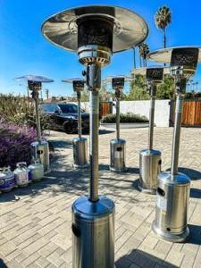 Gas outdoor heaters
