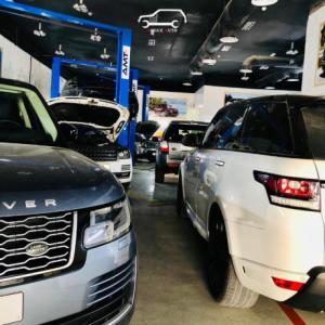 Range Rover and Land Rover maintenance in Sharjah