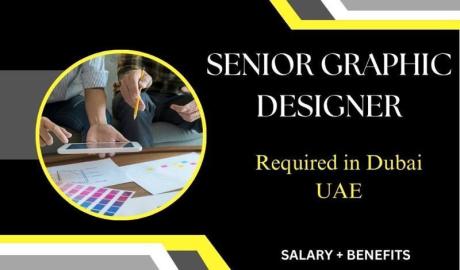 Senior Graphic Designer Required in Dubai