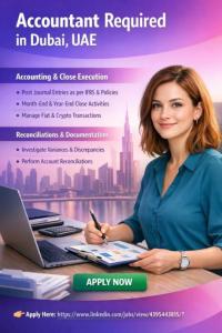 Accountant Required in Dubai