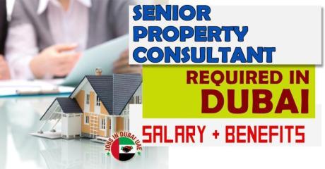 Senior Property Consultant Required in Dubai