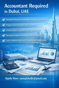 Accountant Required in Dubai