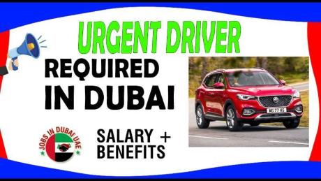 Urgent Driver Required in Dubai