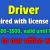 Driver Required with licence No 6