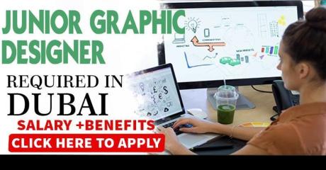 Junior Graphic Designer Required in Dubai