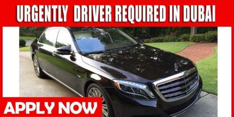 URGENTLY DRIVER REQUIRED IN DUBAI