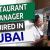 Restaurant Manager Required in Dubai