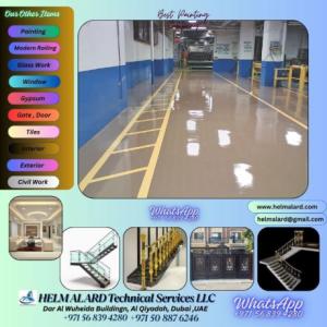 Industrial Epoxy Painting work in Ajman,Sharjah,Dubai,UAE