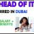 Head of IT Required in Dubai