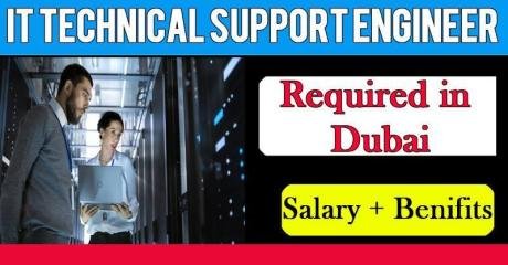 IT Technical Support Engineer Required in Dubai
