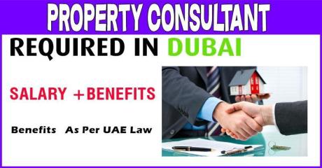 Property Consultant Required in Dubai