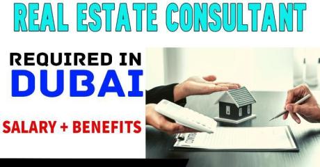 Real Estate Consultant Required in Dubai