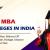 Top MBA Colleges in India placement strategies 2024