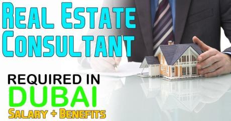 Real Estate Consultant Required in Dubai