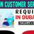 Role in Customer Service Required in Dubai