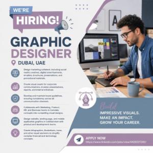 Graphic Designer Required in Dubai
