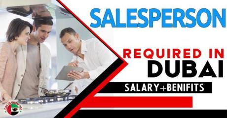 Salesperson Required in Dubai