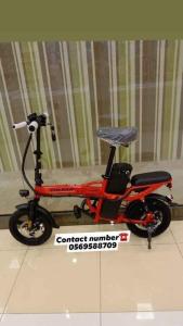 Electric and Manual folding bicycle