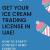 Ice cream Trading License