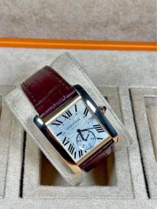 Cartier tank MC rose gold