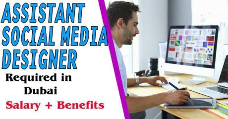 Assistant Social Media Designer Required in Dubai