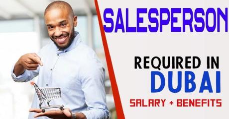 Salesperson Required in Dubai