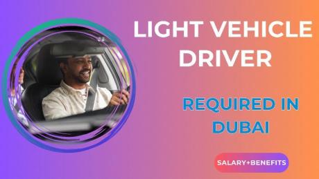 Light Vehicle Driver Required in Dubai UAE