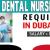 Dental Nurse Required in Dubai
