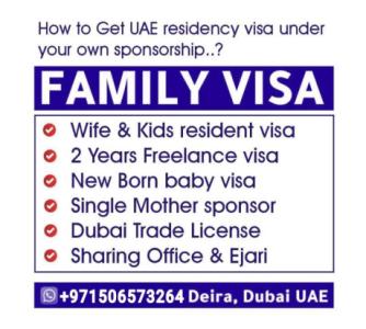 Family Visa process of Dubai