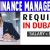 Finance Manager Required in Dubai