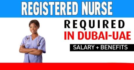 Registered Nurse Required in Dubai