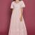 AED 425, Shop Now: The Cotton Basket Nightdress Ellery Pink For Women