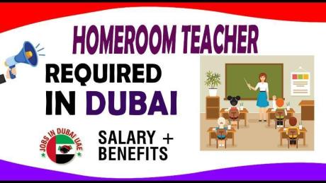 Homeroom Teacher Required in Dubai