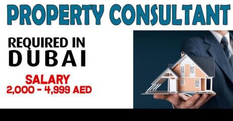 Property Consultant Required in Dubai
