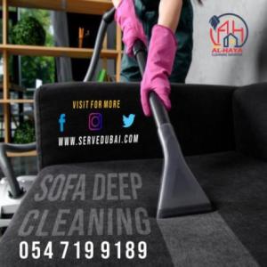 sofa deep cleaning in Dubai Sharjah Ajman call