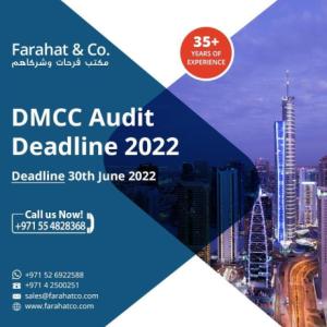DMCC Audit Deadline 2022 - June 30, 2022 – Farahat & Co