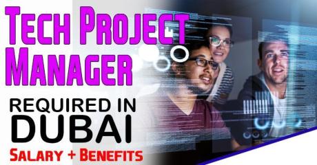 Tech Project Manager Required in Dubai