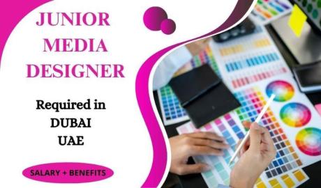 Junior Media Designer Required in Dubai