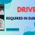 Driver Required in Dubai