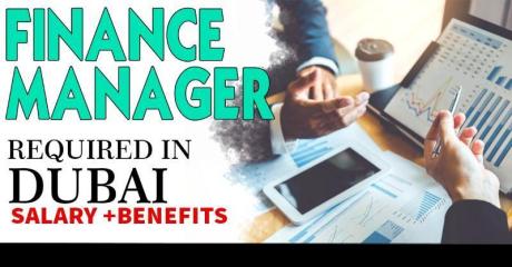 Finance Manager Required in Dubai