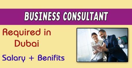 Business Consultant Required in Dubai