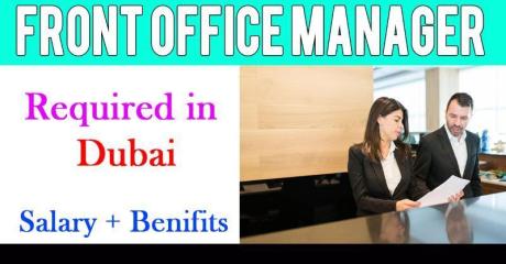 Front Office Manager Required in Dubai