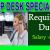 Help Desk Specialist Required in Dubai