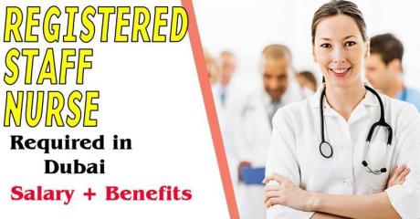 Registered Staff Nurse DHA Required in Dubai