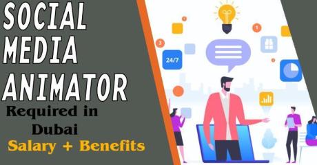 Social Media - Animator / Graphic Artist / Designer Required in Dubai