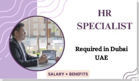 Human Resources Specialist Required in Dubai