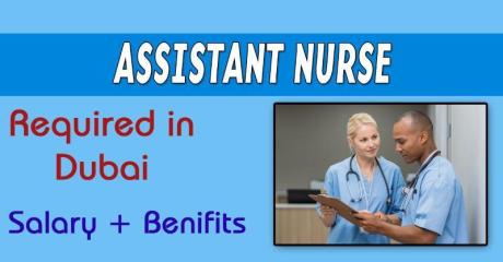 Assistant Nurse Required in Dubai